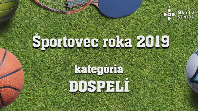 Profily najlepších športovcov Senice za rok 2019 - kategória dospelí