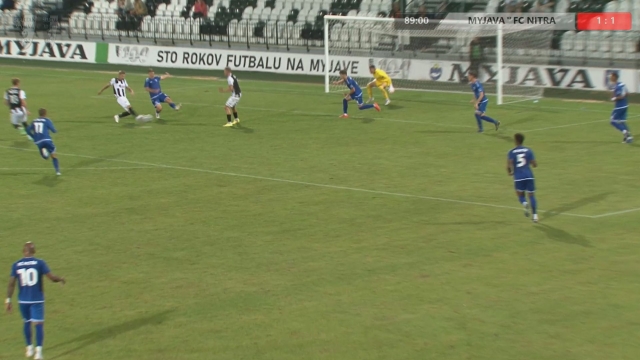 Futbal 3. kolo - Spartak Myjava - FC Nitra
