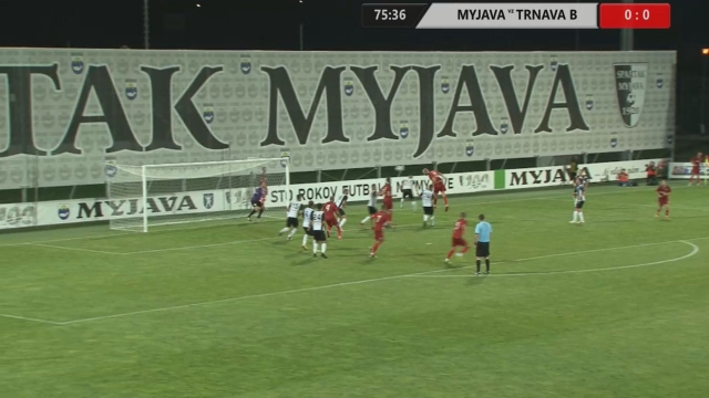 Futbal muži: Spartak Myjava - FC Spartak Trnava 0:1