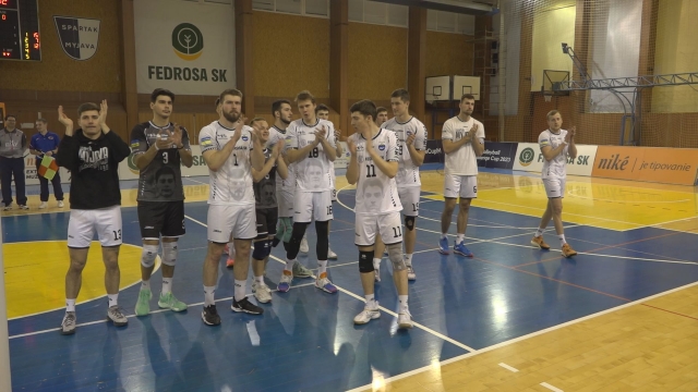 Volejbal 18. kolo  Spartak Myjava – Volley Team Prievidza