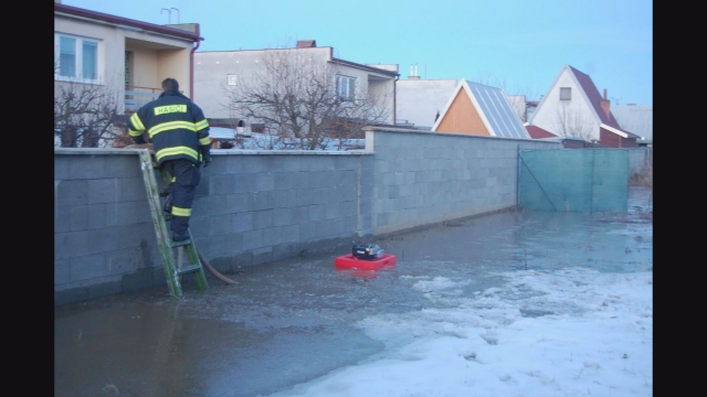 Záplavy na Okružnej ulici