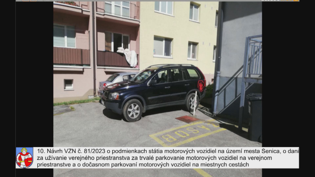 Poplatok za trvalé parkovacie miesto sa zvýši na 365 eur ročne