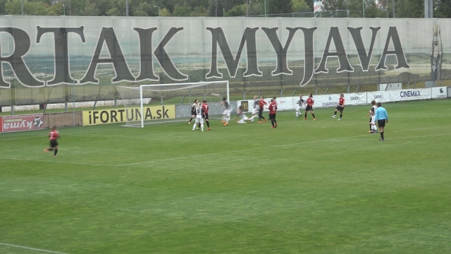 Futbal: Prvý zápas ženy Spartak Myjava - MŠK Žilina