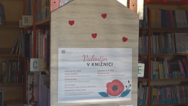 Valentín v Záhorskej knižnici