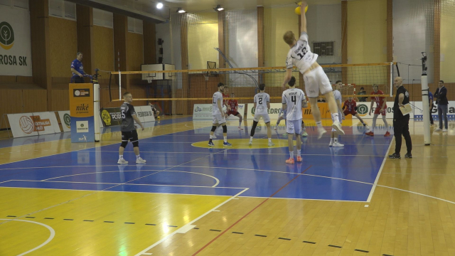 Spartak Myjava – RIEKER UJS Komárno volejbalová extraliga 