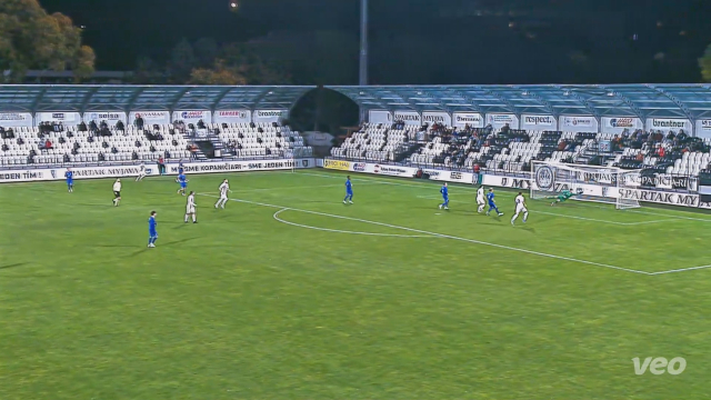 Spartak Myjava - OK Častkovce  10. kolo 3. ligy západ