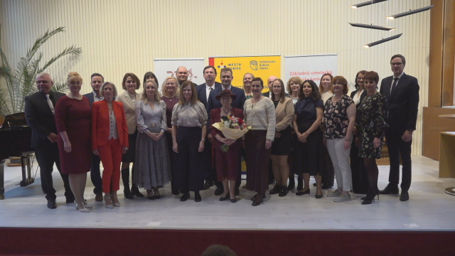 Oceňovanie pedagogických a kultúrnych osobností