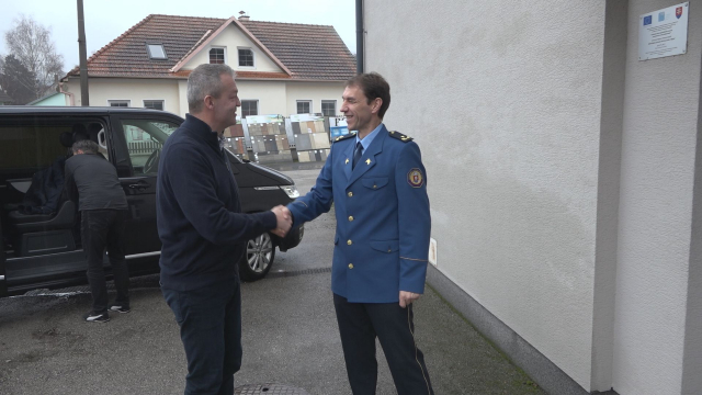 Predseda TSK začiatkom roka navštívil hasičov a zamestnancov Správy ciest