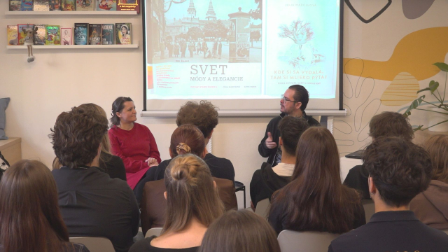 Študenti sa stretli s autorkou úspešnej knihy