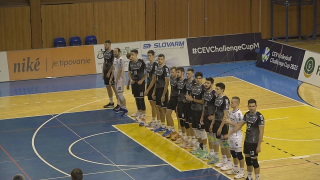 8. kolo stredoeurópskej ligy MEVZA  Spartak Myjava - ACH Volley Ljubljana