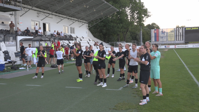 Začal sa nový súťažný  ročník 1. ligy žien  Spartak Myjava - MFK Dukla Banská Bystrica