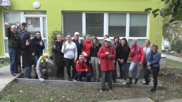 DSS Úsvit získal grant na nový vyvýšený záhon