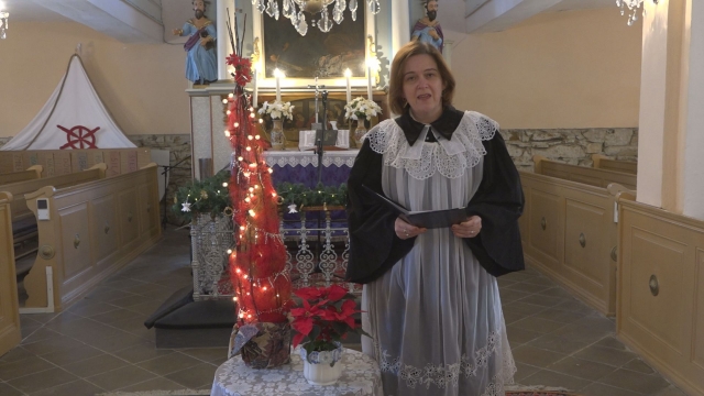 Vianočný príhovor farárky CZ ECAV  Ivety Vachulovej 